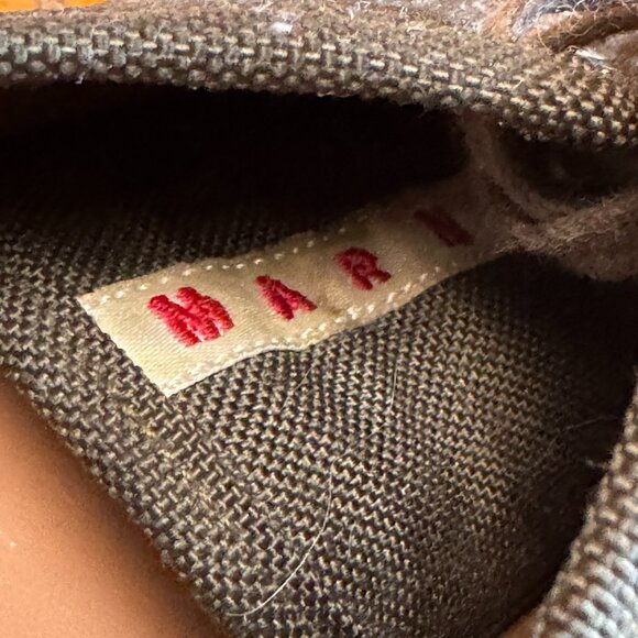 Marni Pablo Sneakers Olive and Black (sz 7.5) - Picture 6 of 10